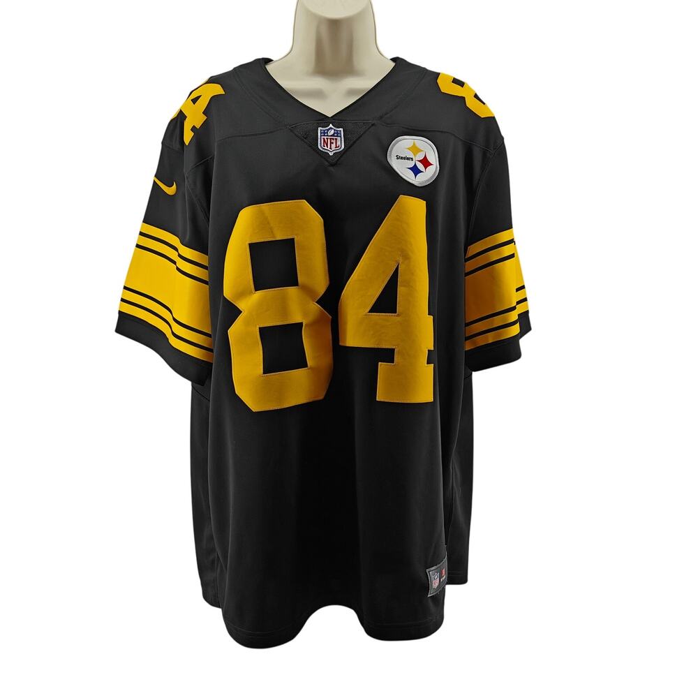 Nike Men's Antonio Brown Pittsburgh Steelers Limited Color Rush Jersey Xlarge